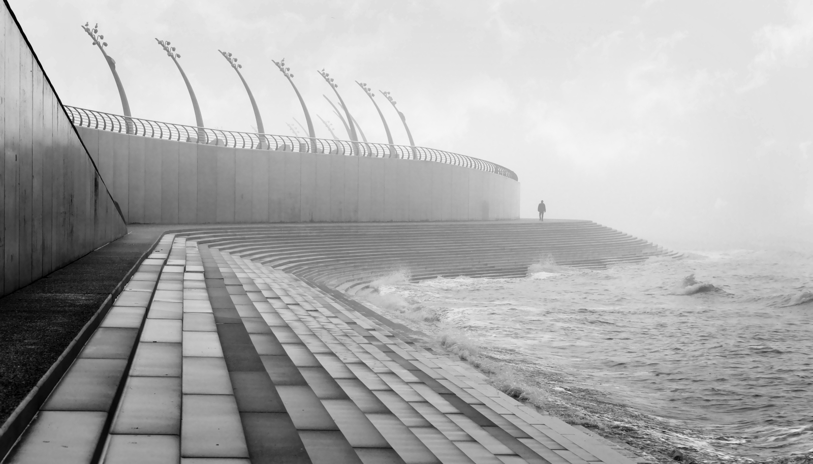 First Place - A Grey Day In Blackpool By Chris Round