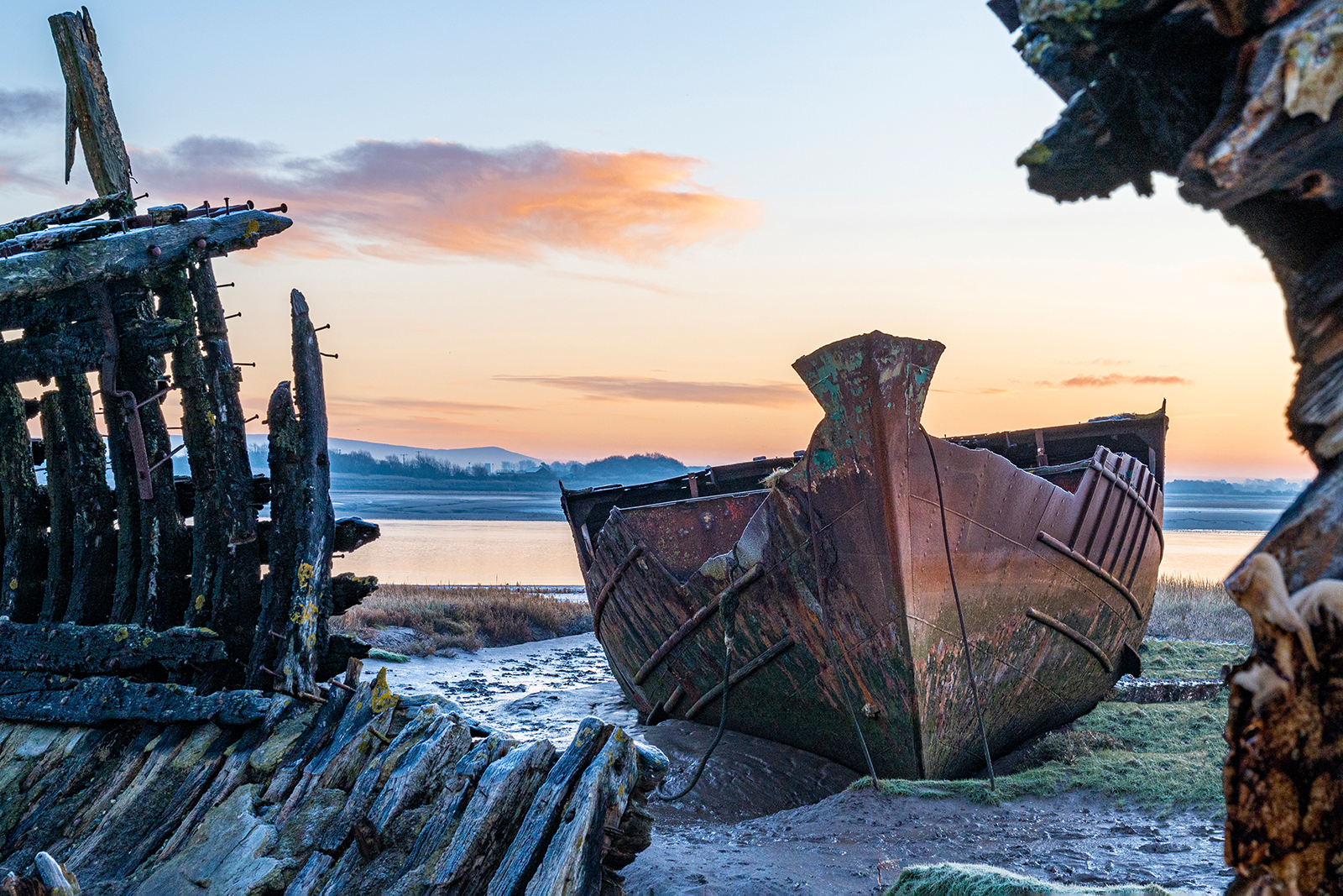 Wrecks At Dawn by Brian Cackett