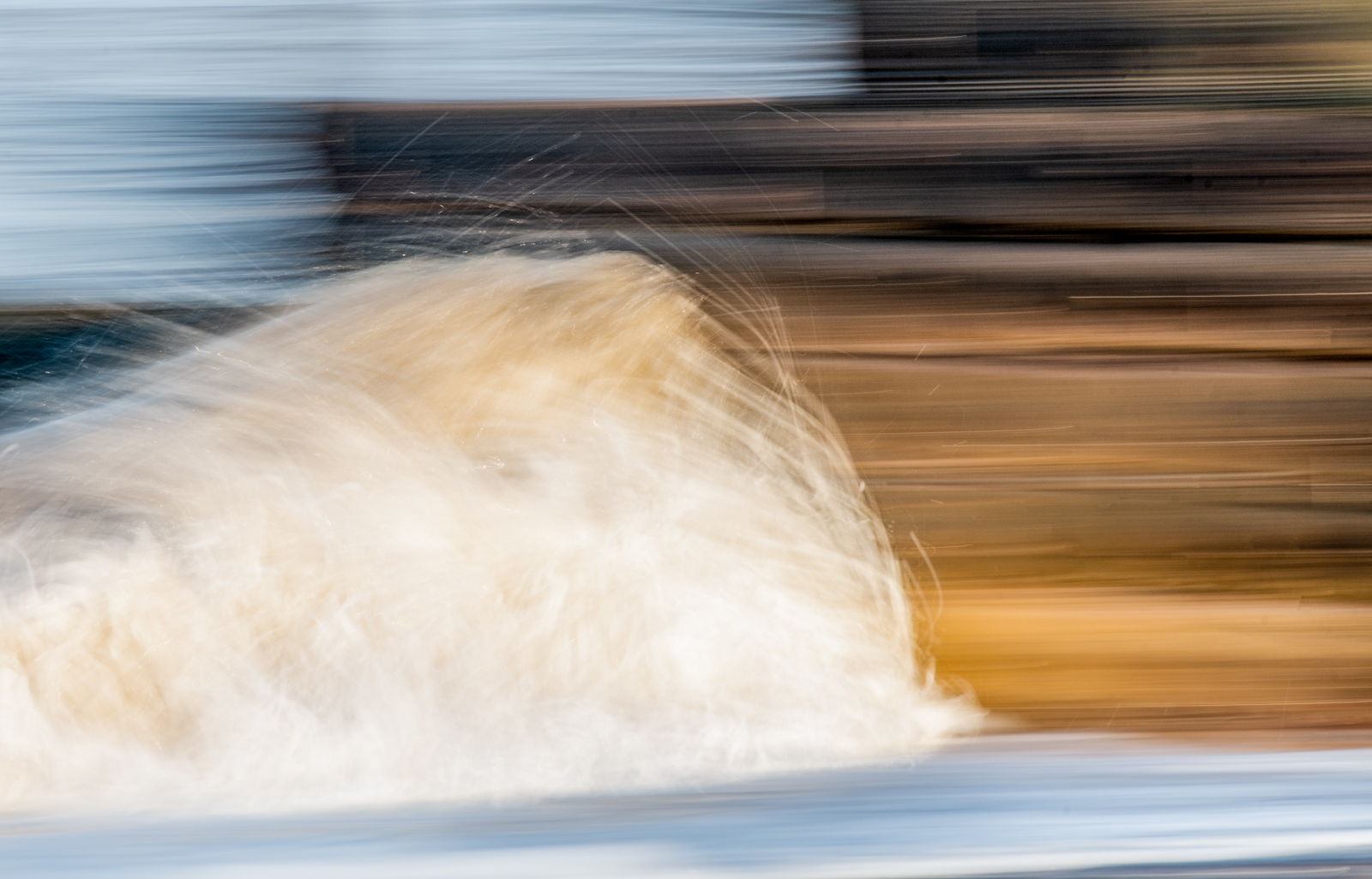 Chasing A Wave by Bill Breckenridge