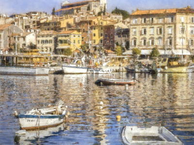 Rovinj Harbour By Martin Christensen