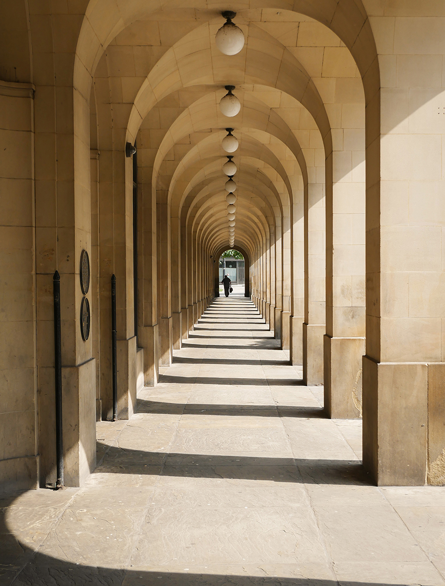 Walking Through St Peters Square by David Broughton