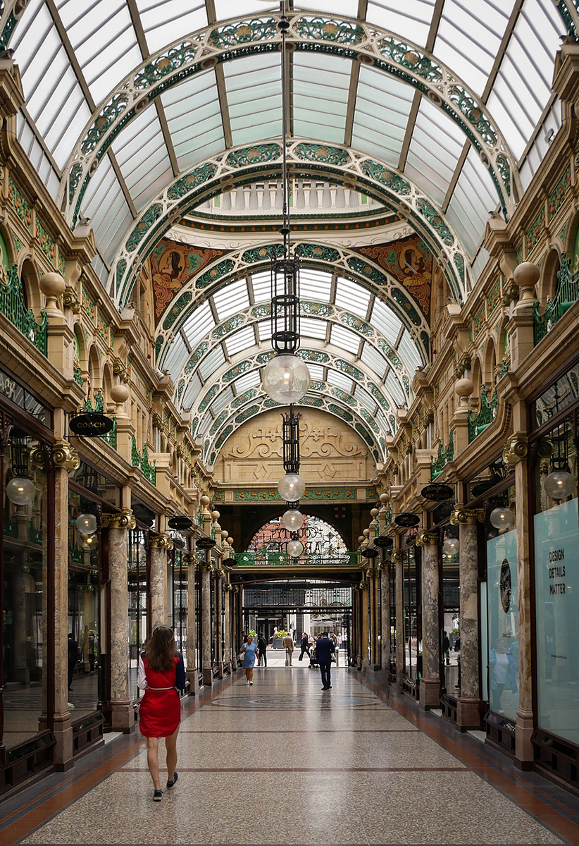 County Arcade Leeds by David Broughton