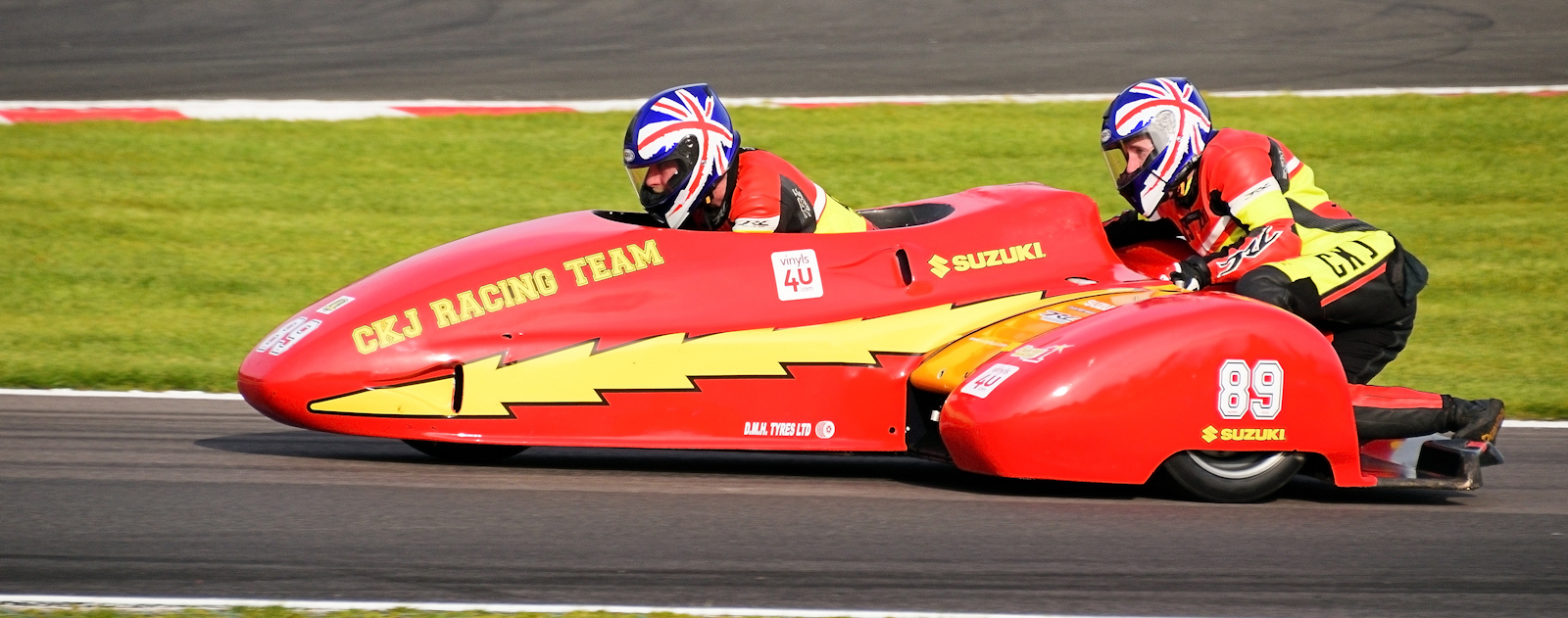 Racing Couple by Dave Biggs
