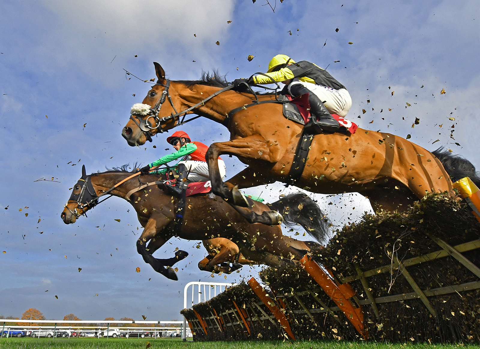 Hurdler Pair by Brian Clark