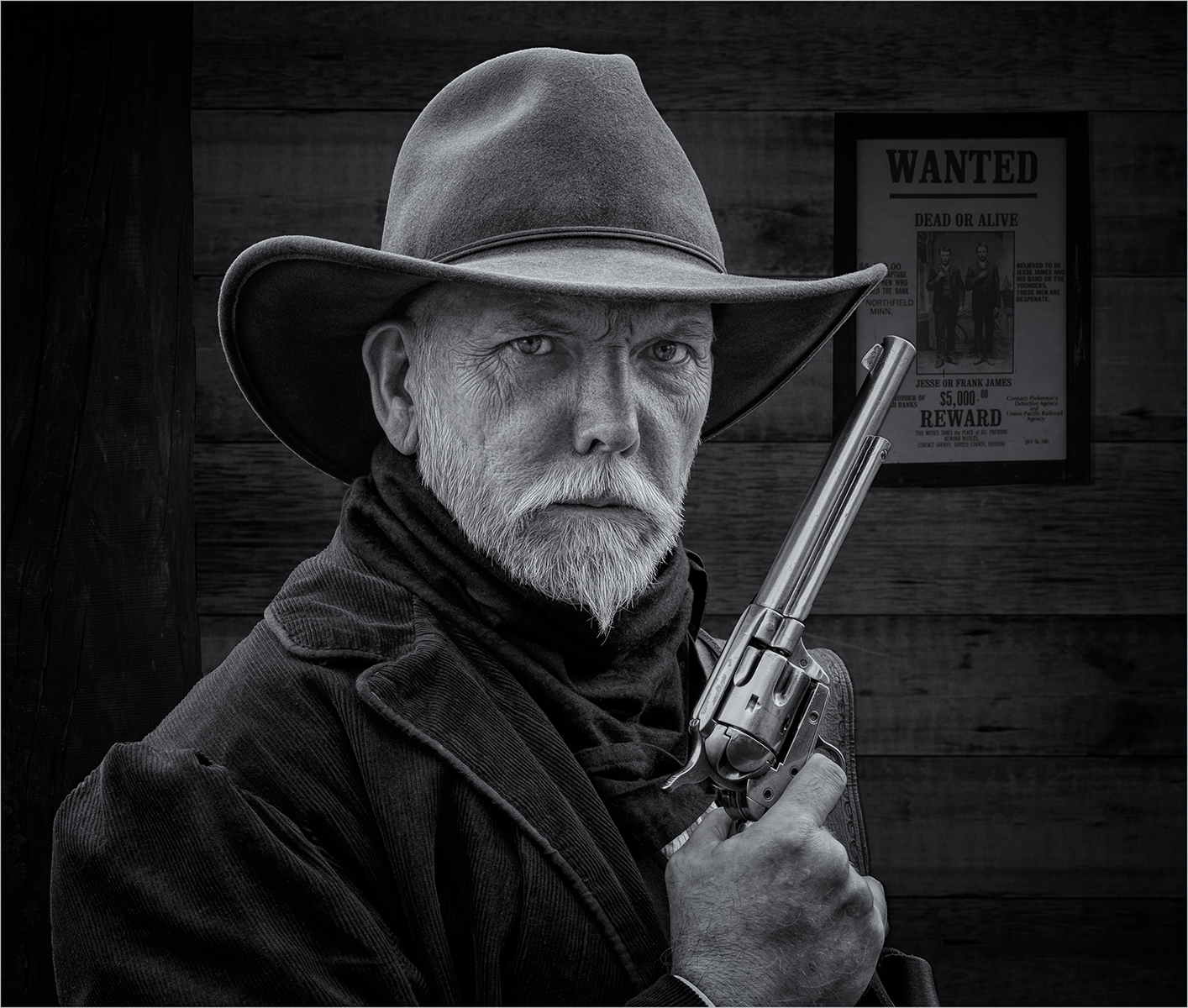 1st Place in Mono Digital - Bounty Hunter by Carol Watson