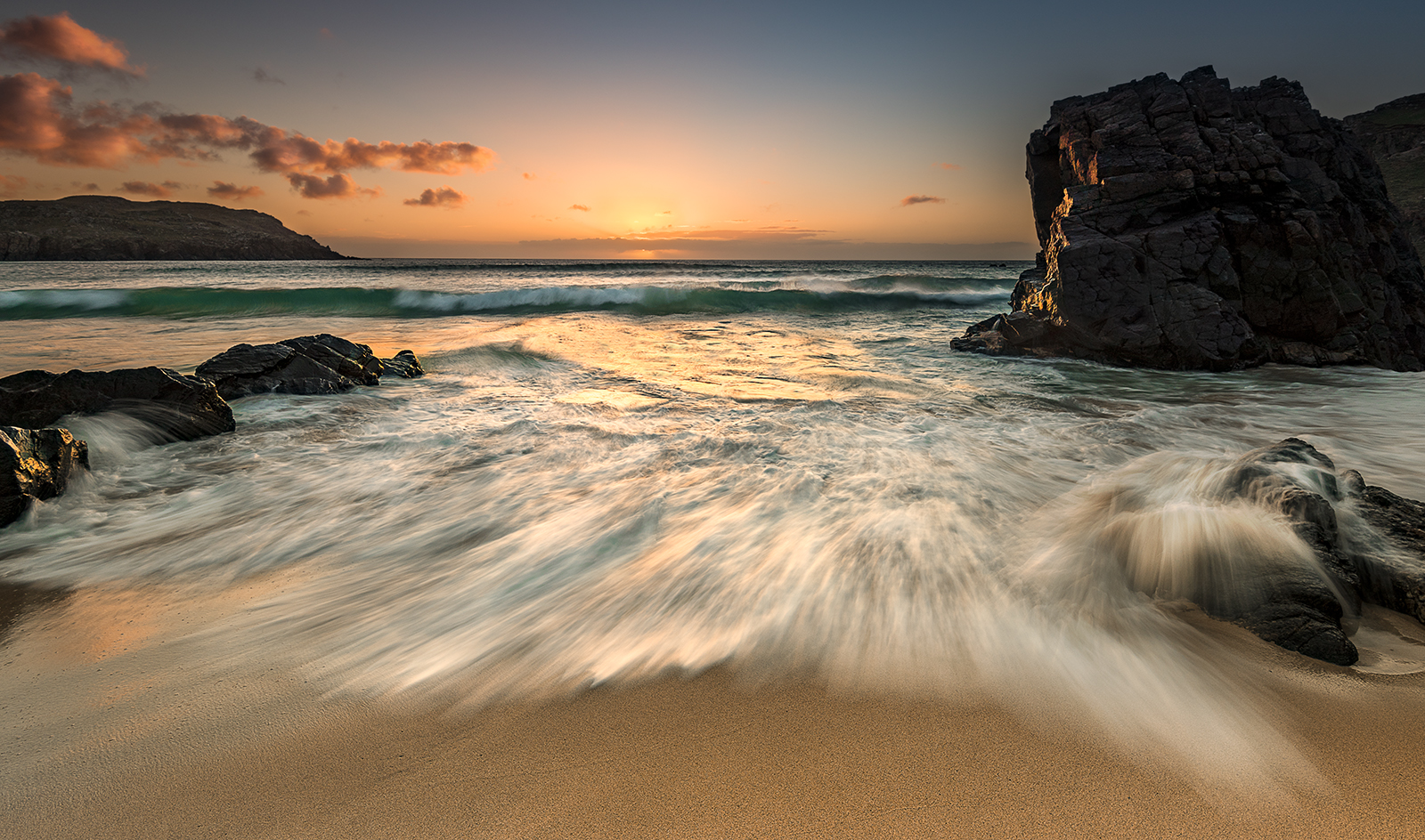 Golden Hour On Dalmore Beach by Elaine Cook — Score: 17 pts