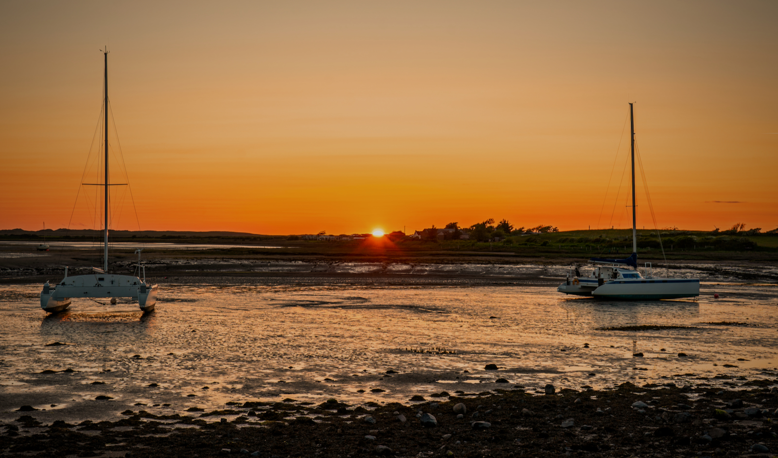 Sunset At Ravenglass by Chris Taylor — Score: 17 pts