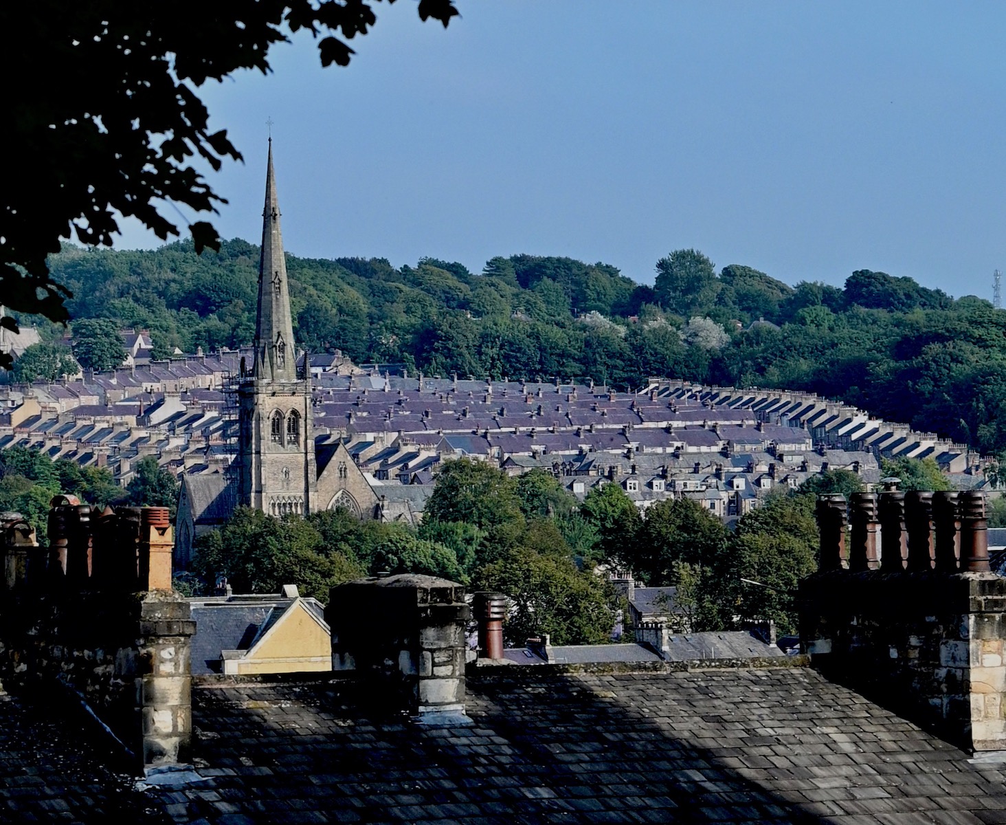 The Church Of The Parish by Allan Lonsdale