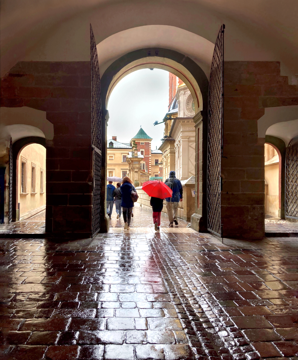 Krakow Castle by Peter Flegg — Score: 17 pts