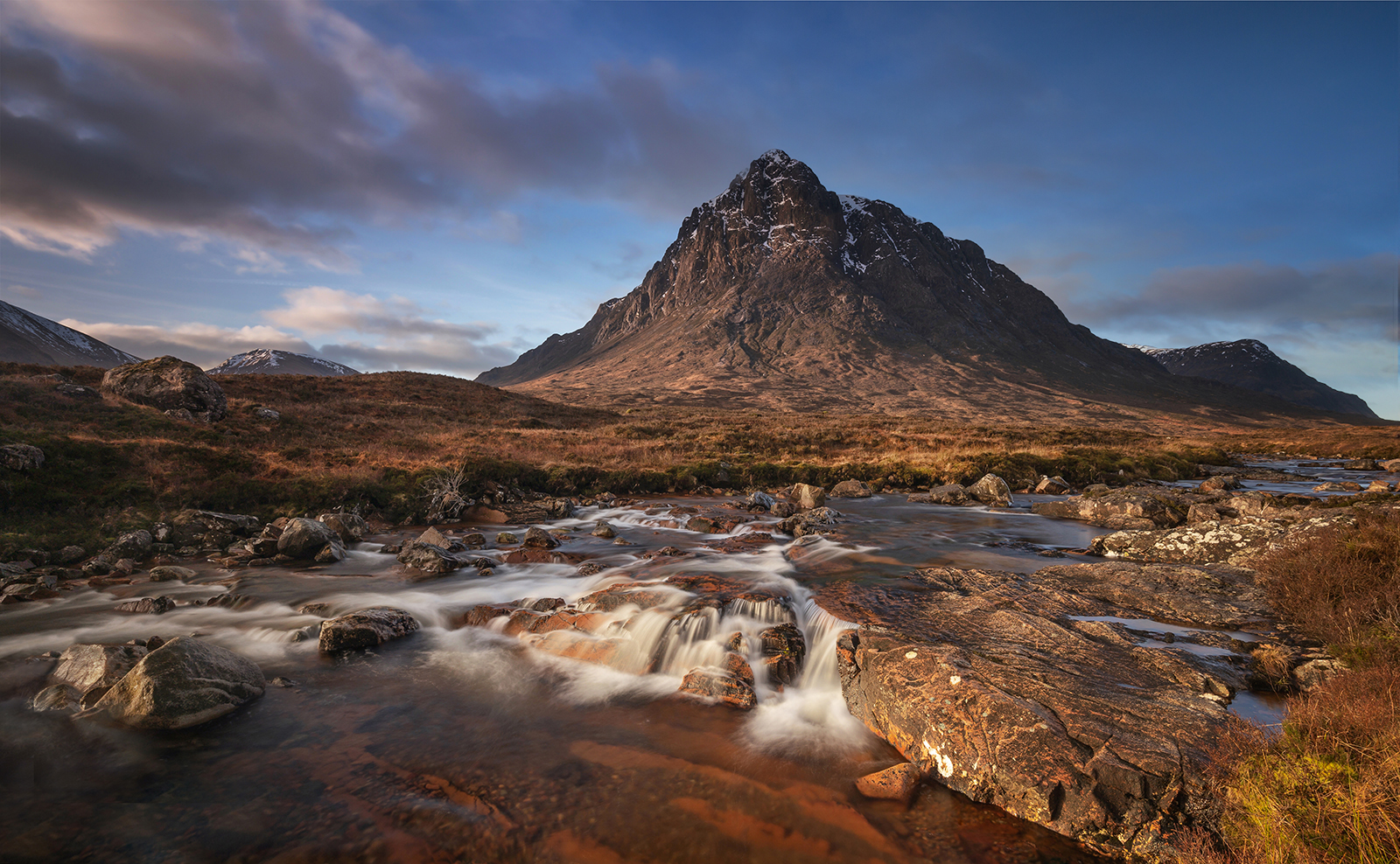 Morning Light On The Buachaille by Gordon Watson