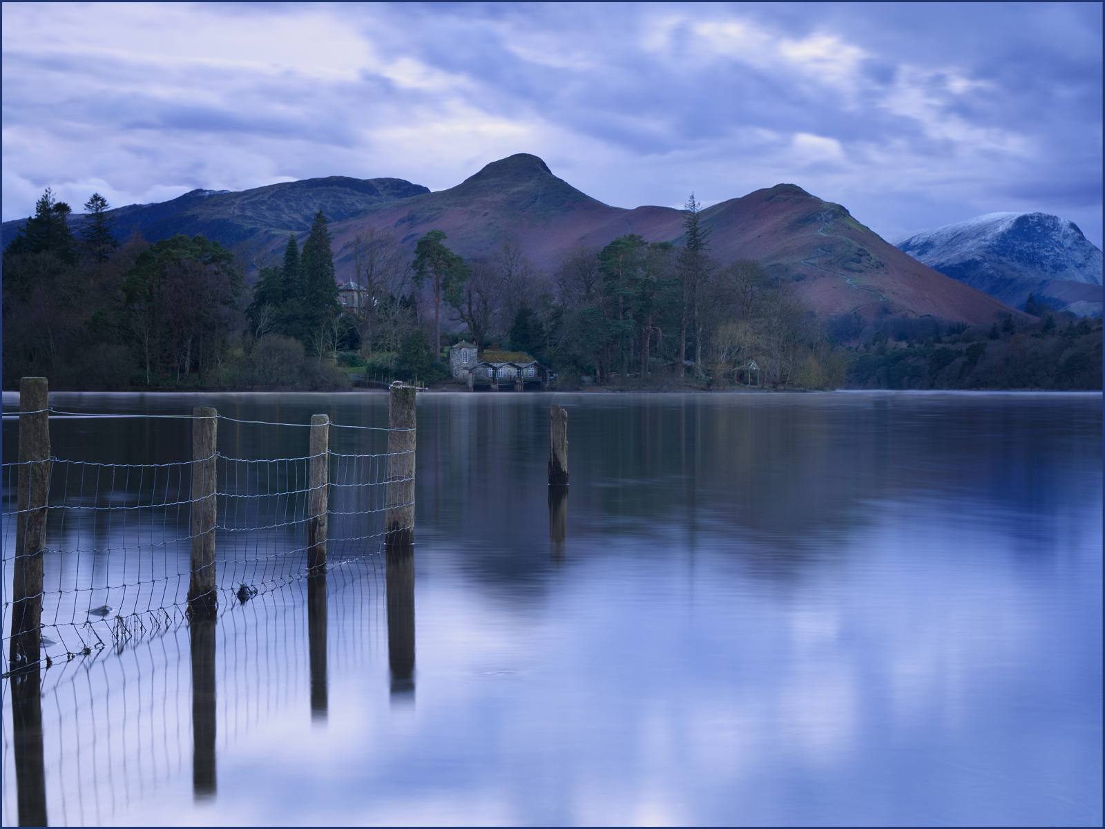 Derwentwater Blue Hour by Joy Swarbrick