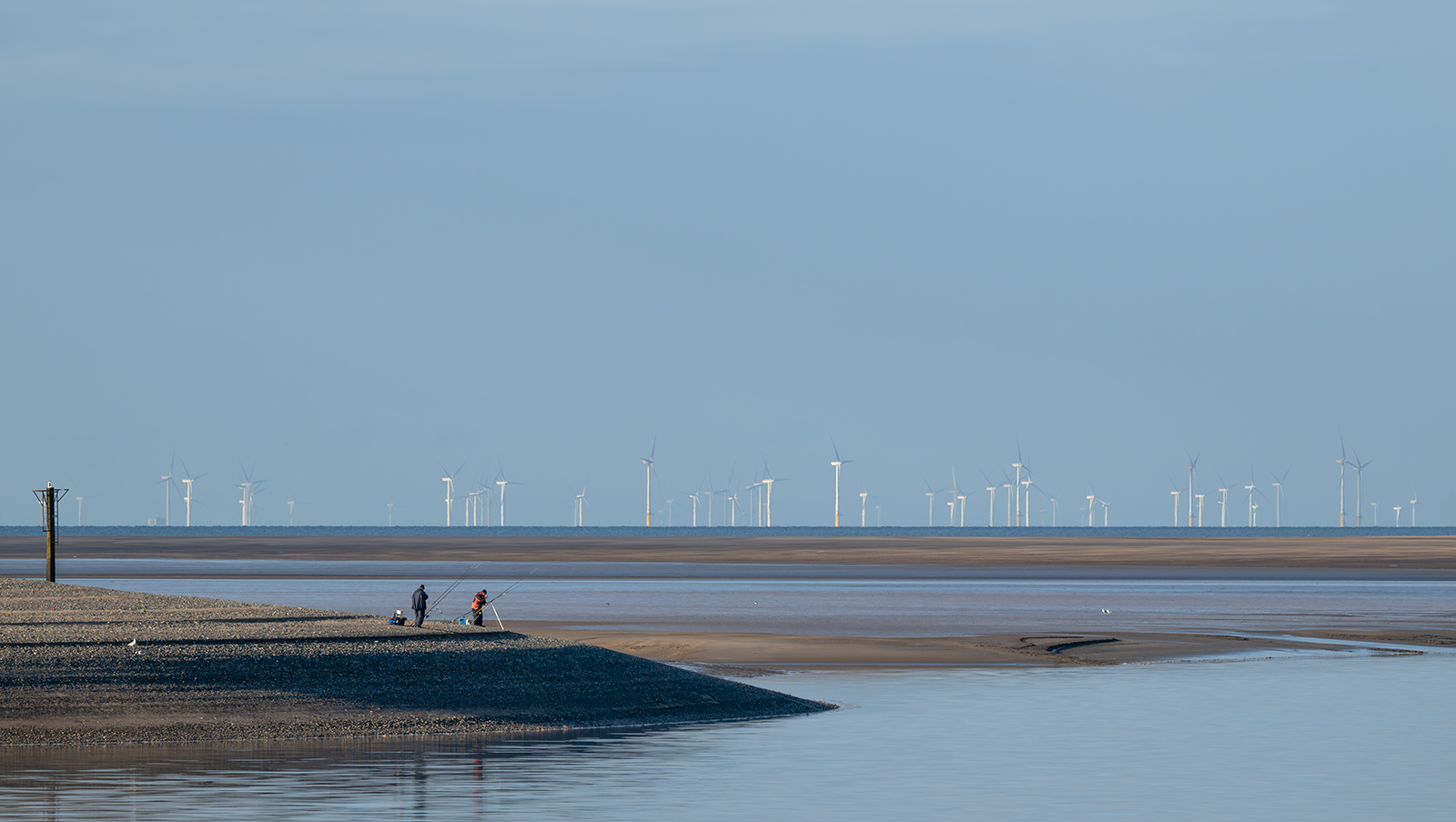 Fishing The Ebbing Tide by Ian Mulroy