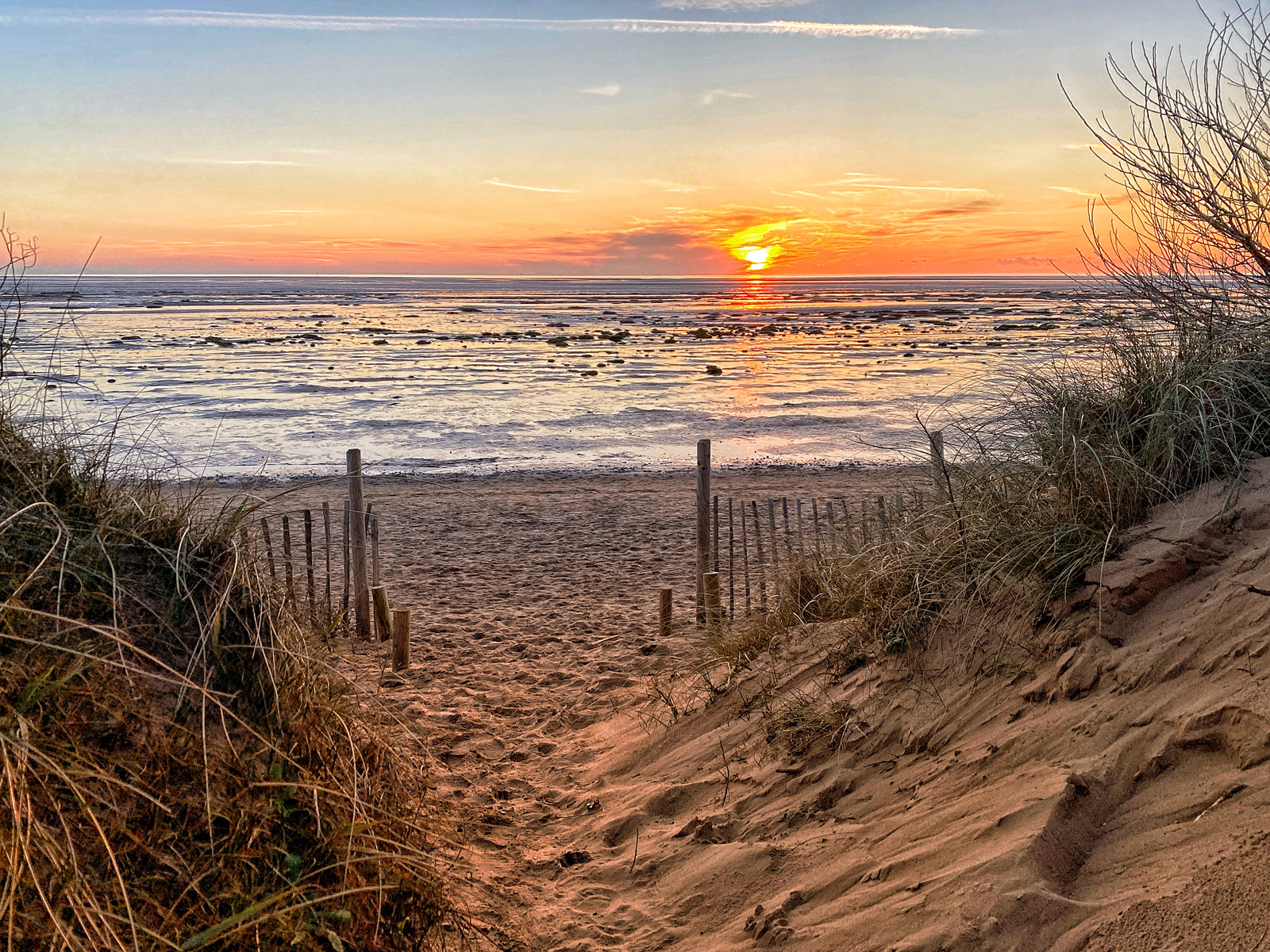 Beach Sunset by Tim Amphlett