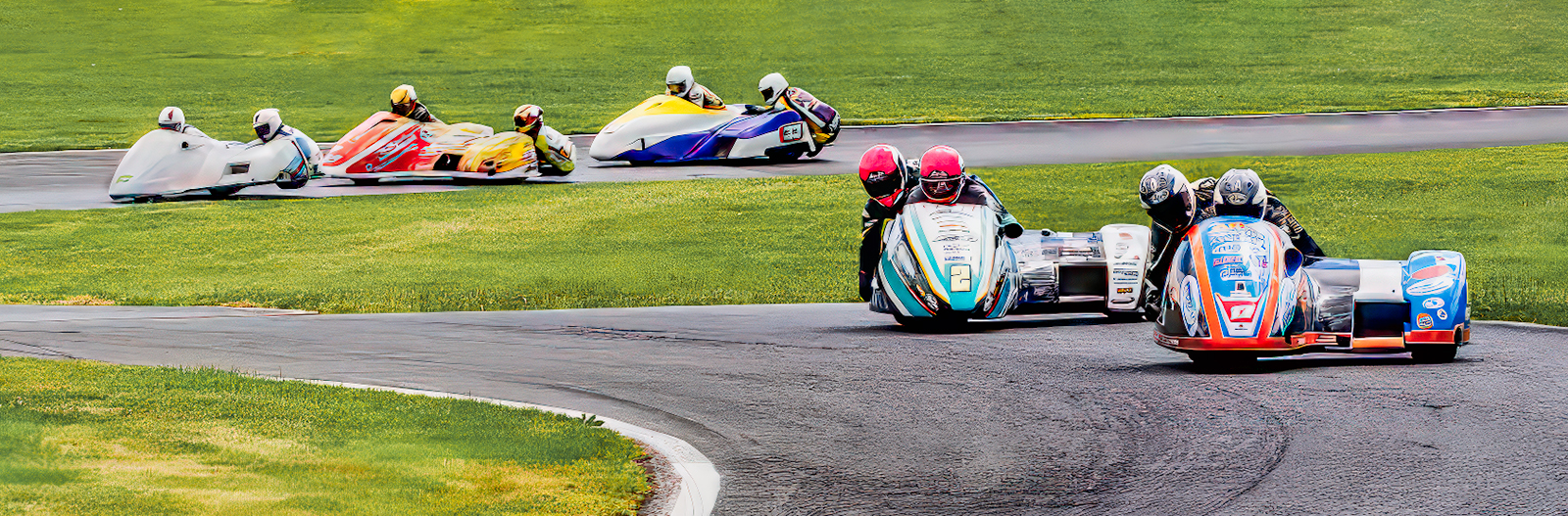Sidecar Racing by Mike Halstead