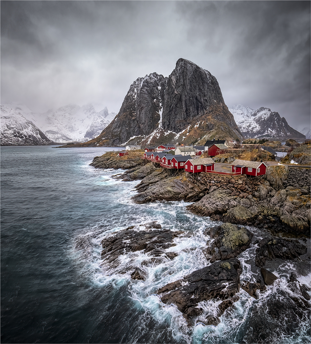 Stormy Skies Over Hamnoy by Carol Watson