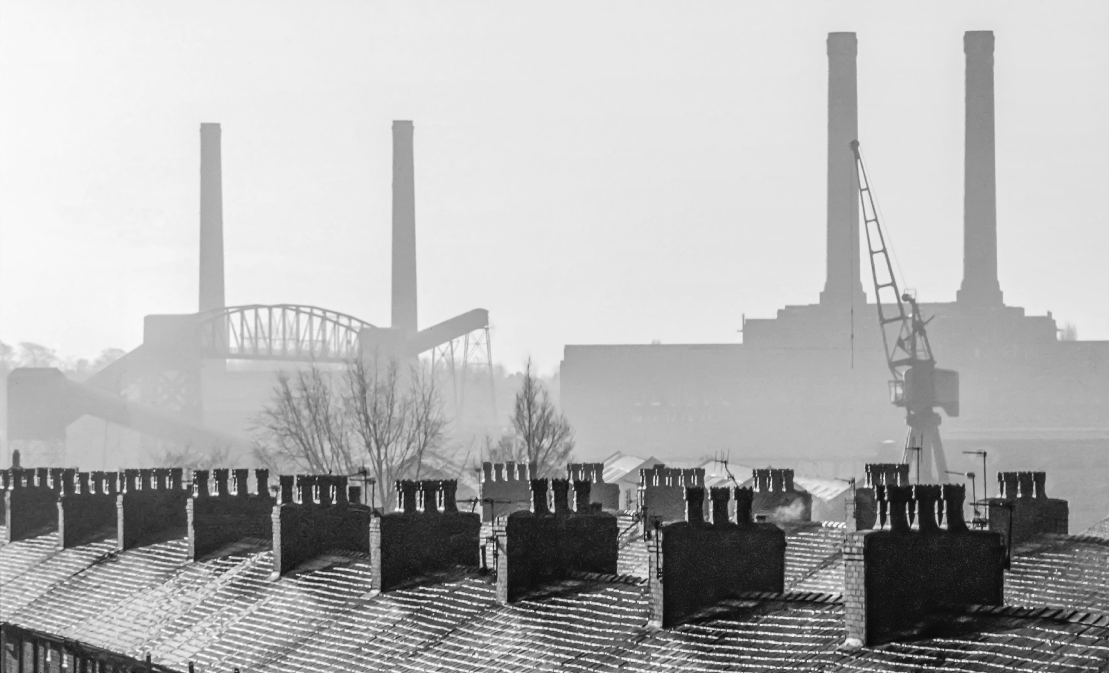 Rooftops And Chimney Pots by Simon Ray