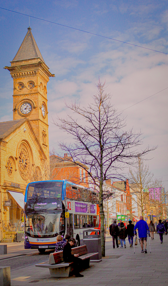 The Quarter Past One At Fishergate by Susan Wood