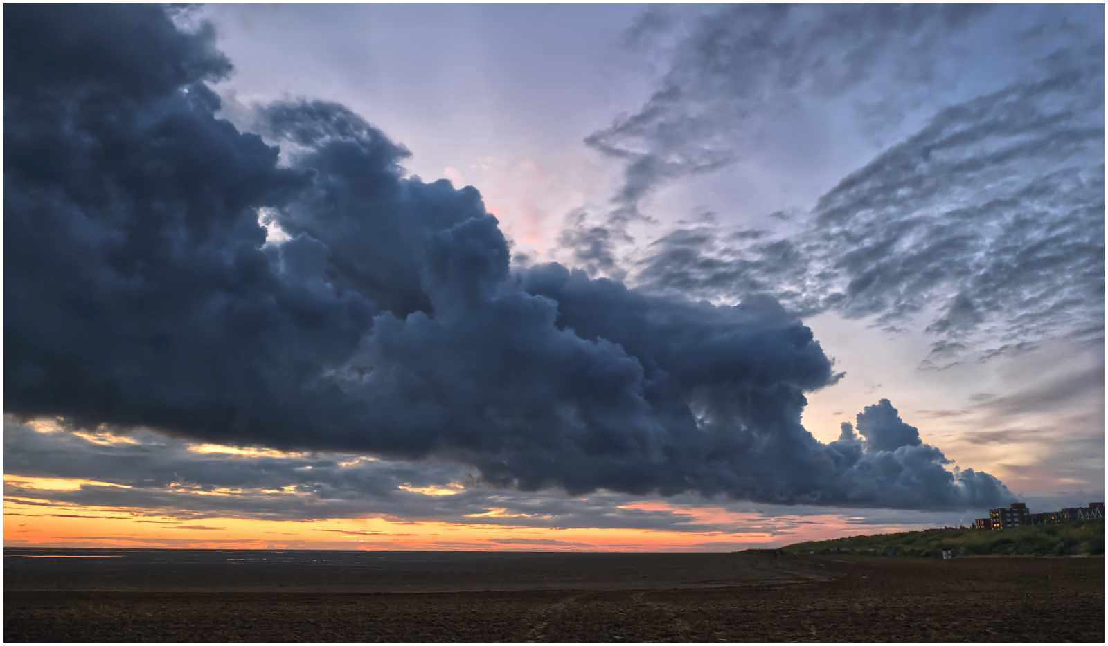 Lingering Storm Clouds by Esther Parkinson