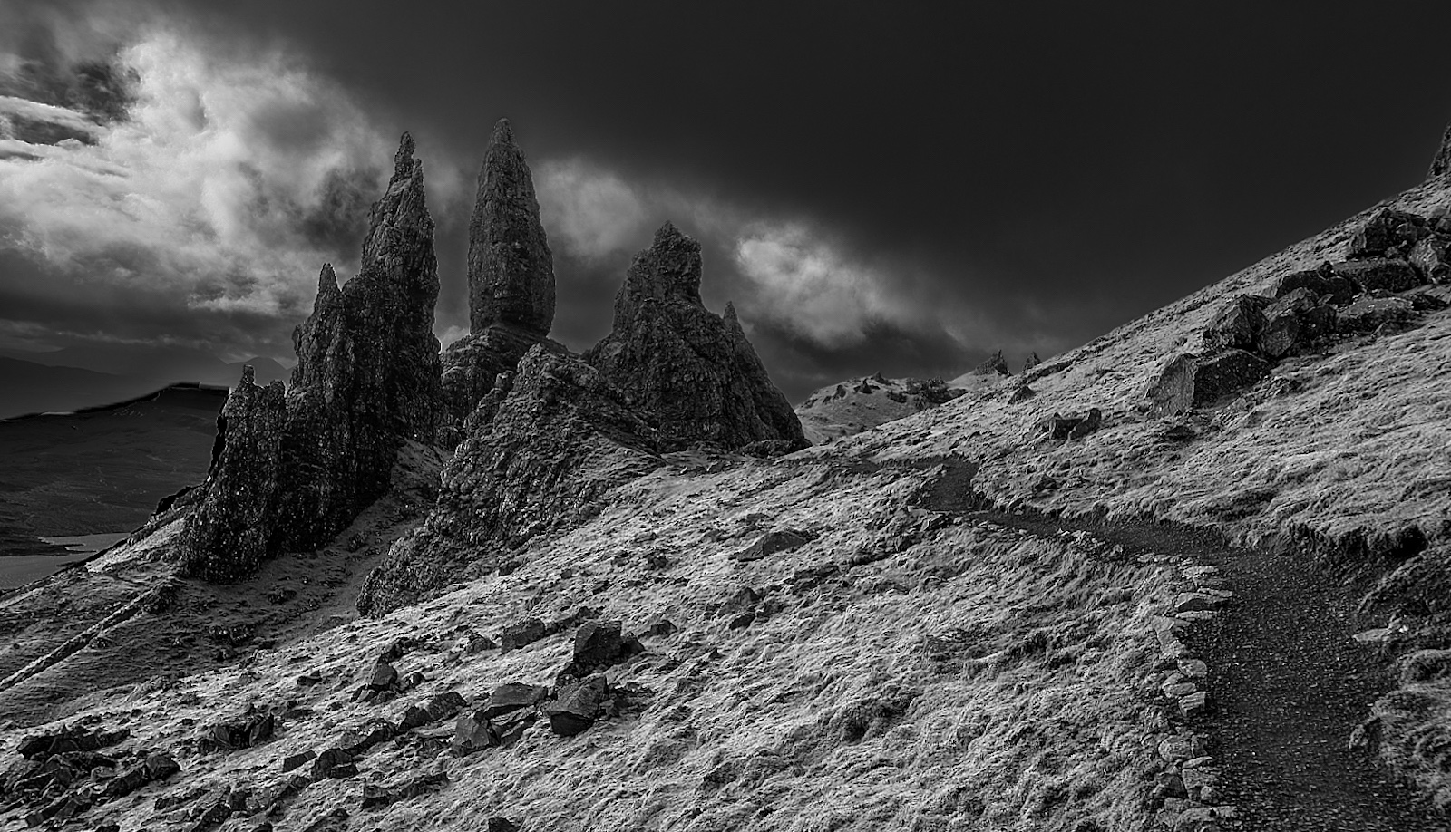 Old Man Of Storr by Geoff Batchelor