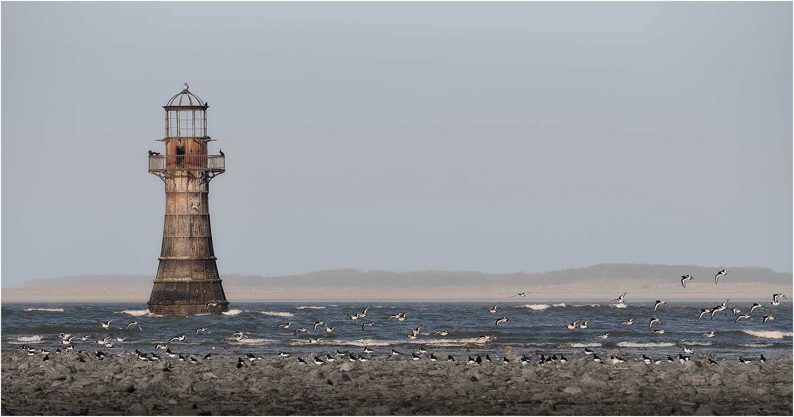 Whiteford Lighthouse - Gower by Mike Williamson — Score: 20 pts