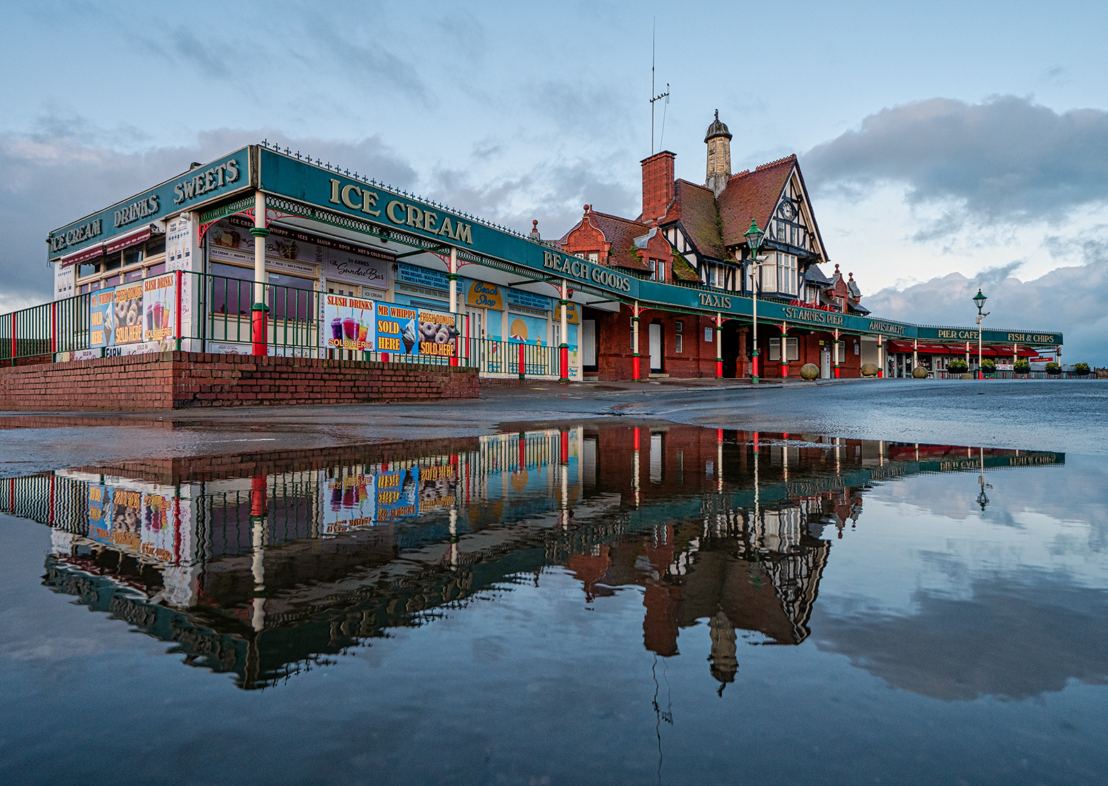 St Annes Pier Frontage by Stuart Cahill