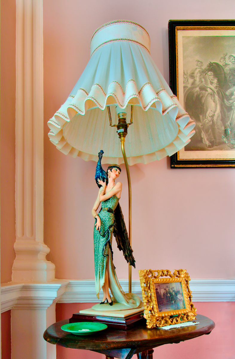Lady And The Lamp - Lytham Hall by Chris Taylor