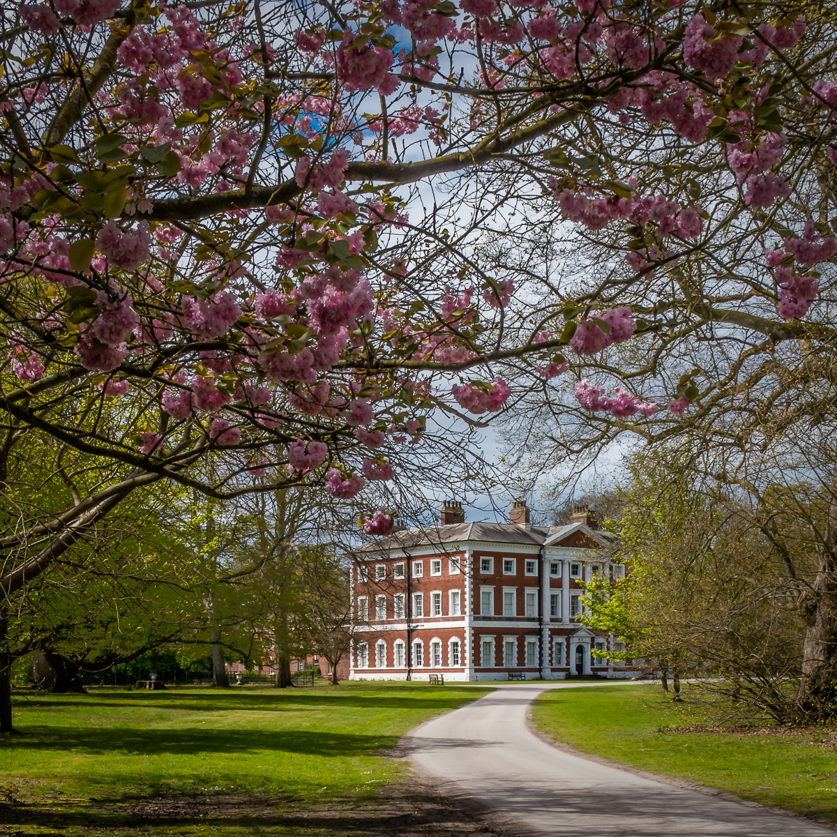 Lytham Hall In Spring by Graham Barker
