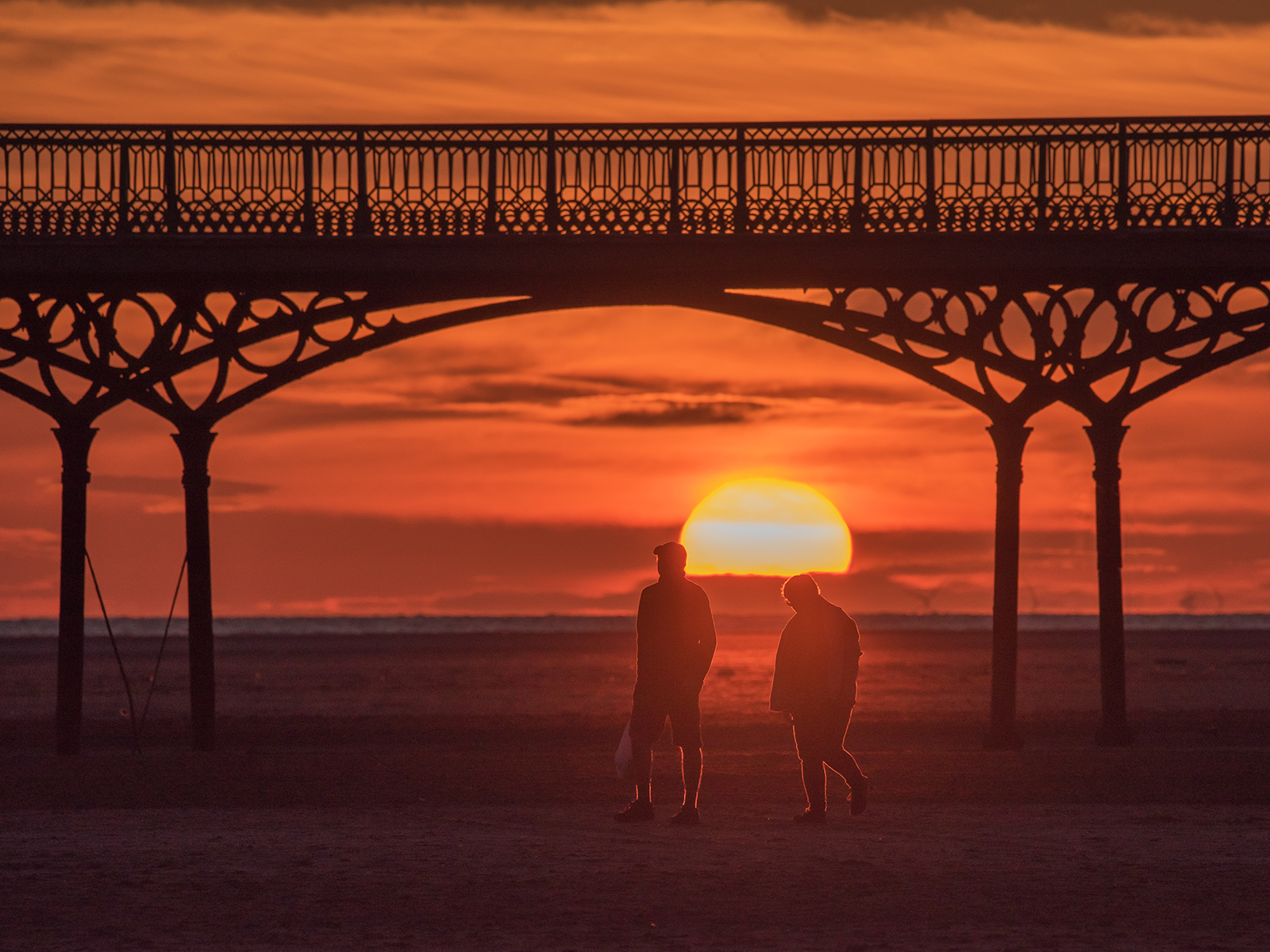 Sunset Stroll by Simon Ray