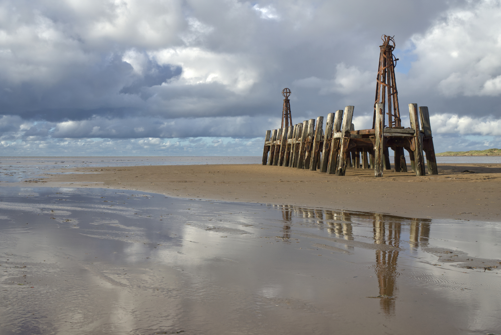 The Pier Jetty by Joy Swarbrick