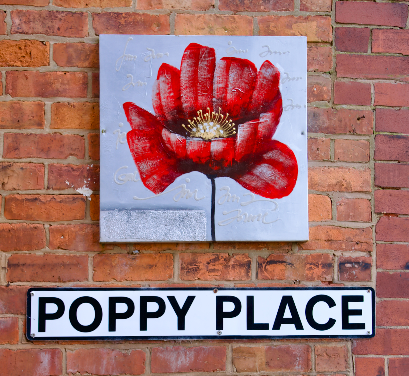 Poppy - St Annes Street Art by Chris Taylor