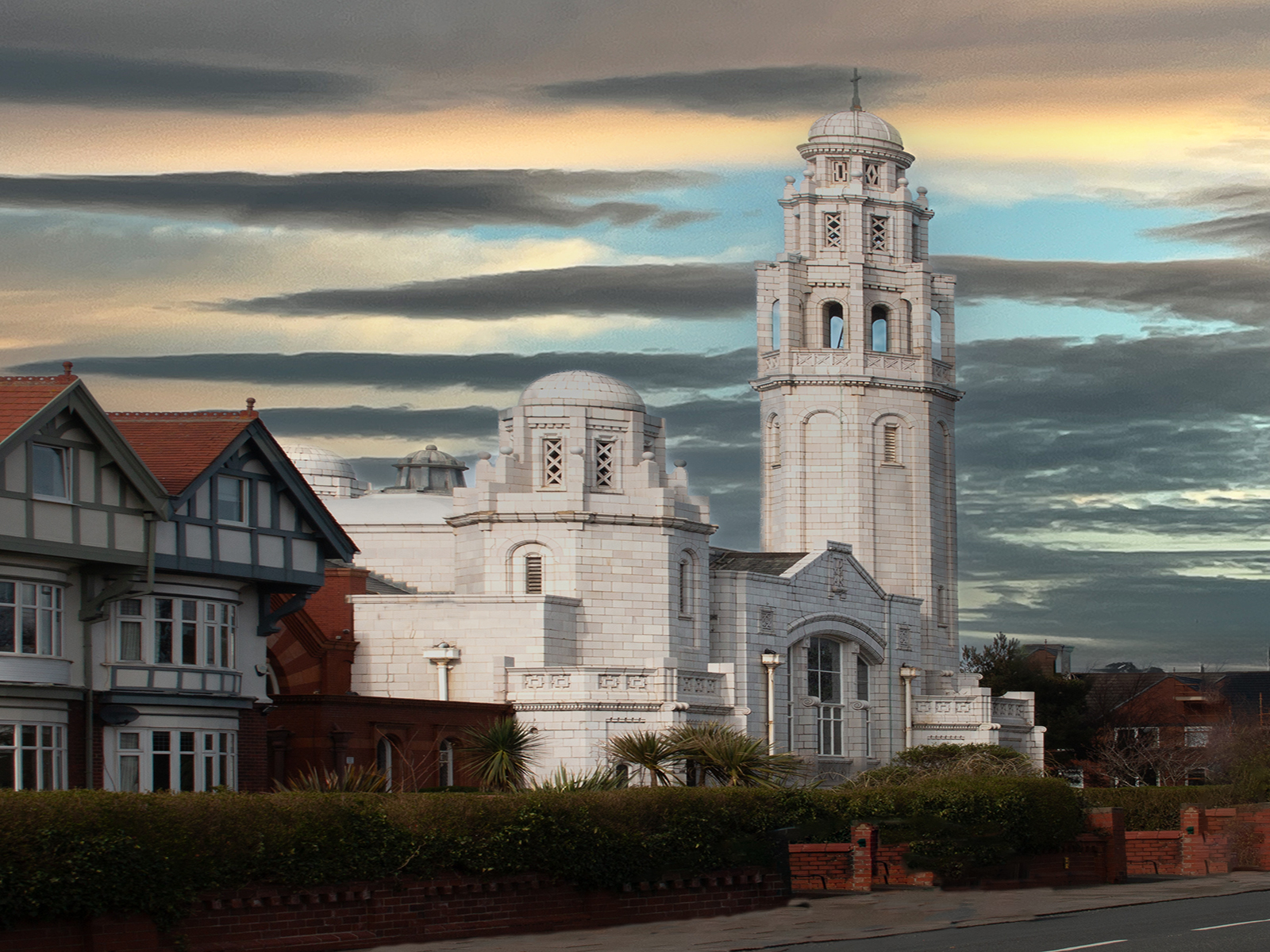 Lytham White Church by John Scott