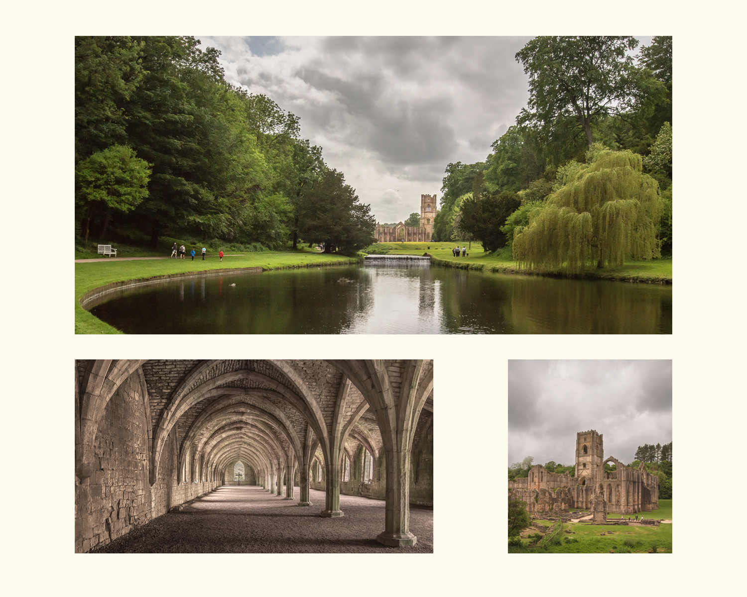 Fountains Abbey by Simon Ray — Score: 19 pts