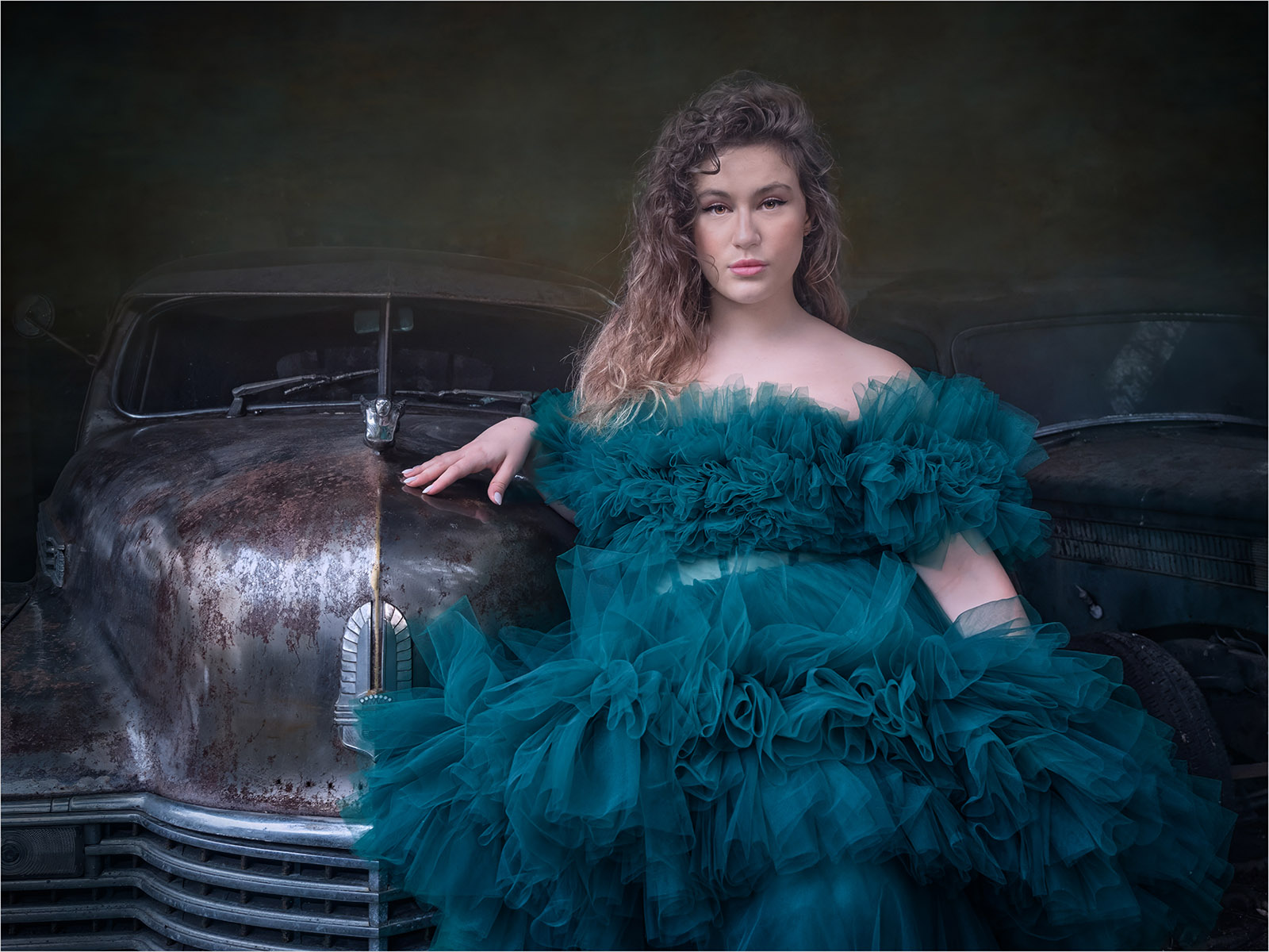 2nd Place in People Digital - Beauty And Vintage by Carol Watson