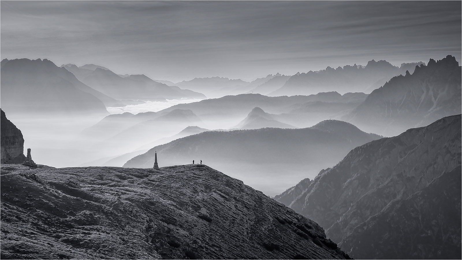 Commended in Scapes Digital - Early Morning Mist Val Marzon by Carol Watson