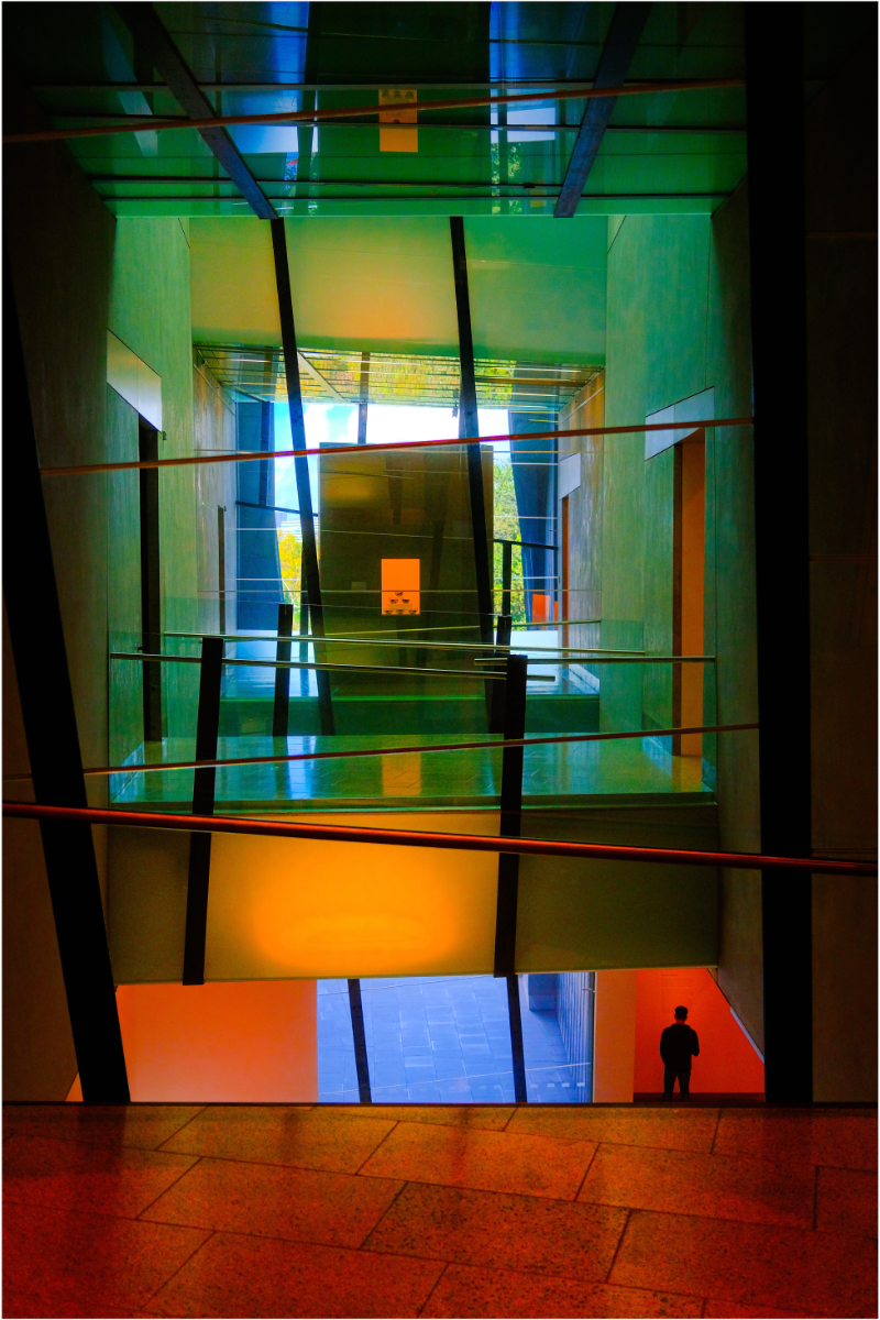 2nd Place in Colour Digital - Corridors Of Colour by Peter Cotton