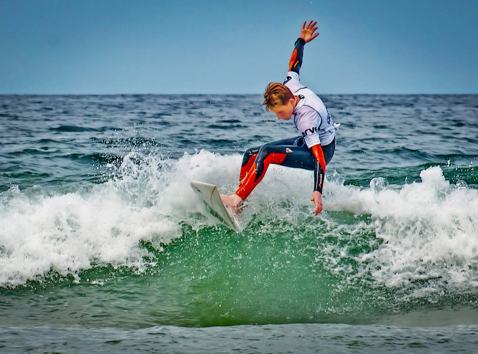 Commended in Colour Digital - Fistral Surfer by Peter Parnell