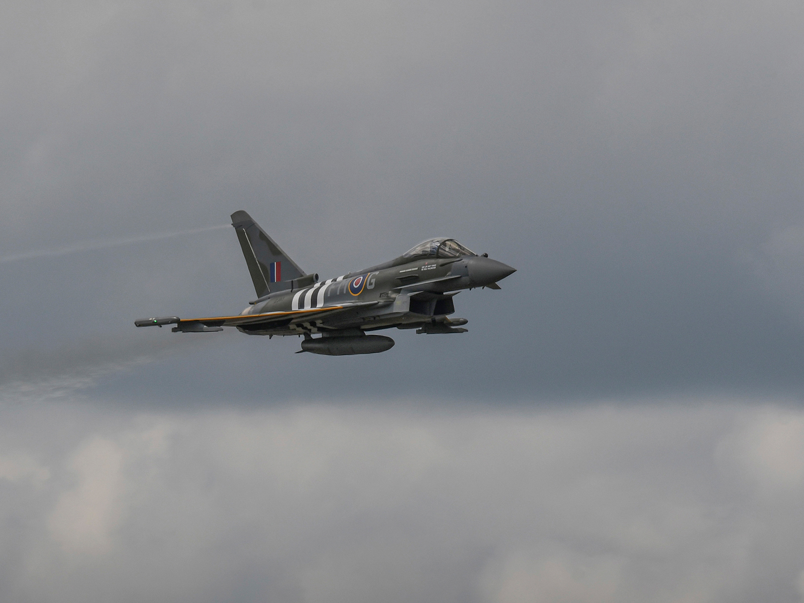 Commended in Colour Print - RAF Typhoon Display by Anthony Hull