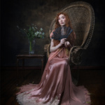 Lady With A Fan