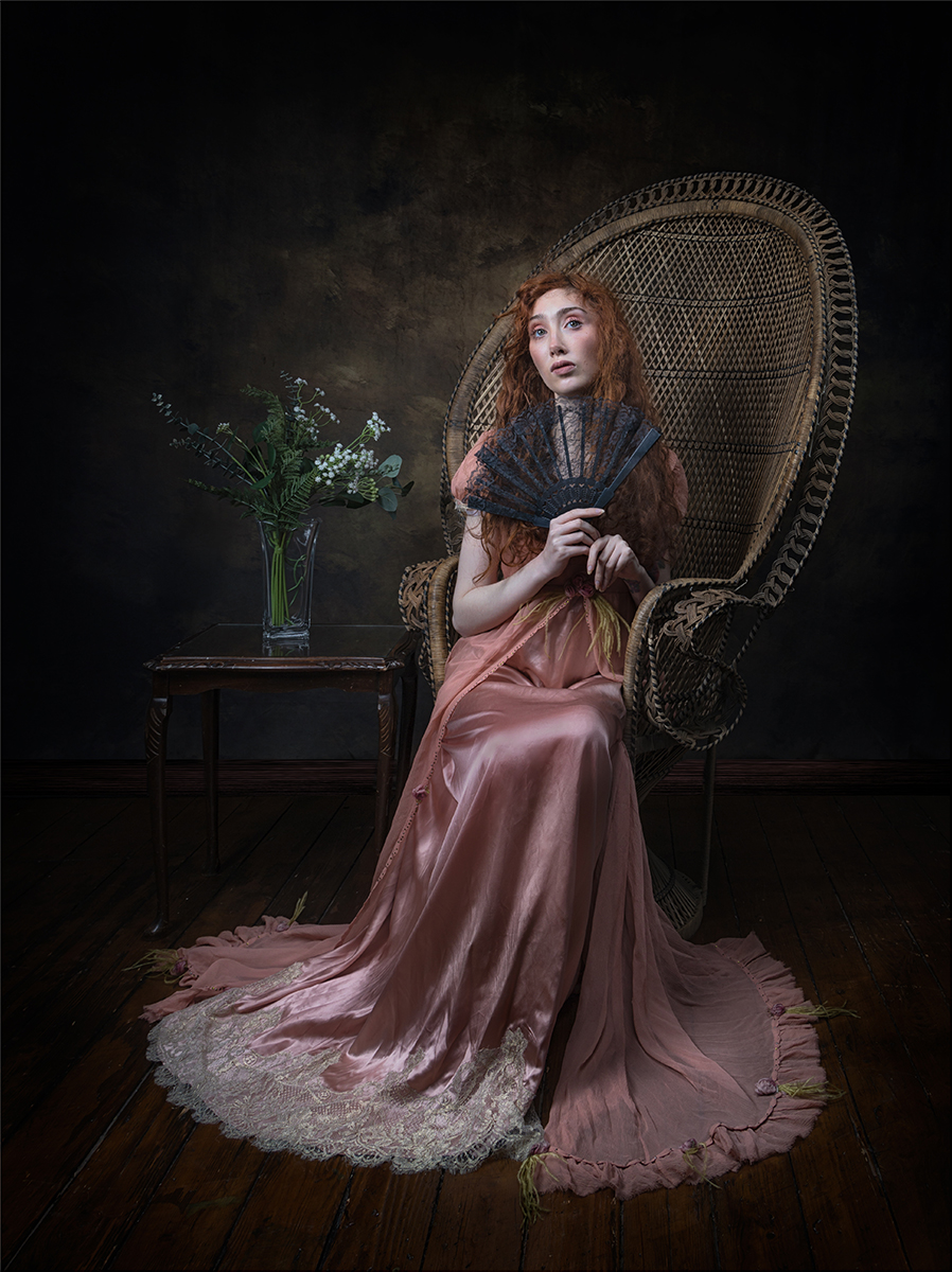 Highly Commended in People Digital - Lady With A Fan by Gordon Watson