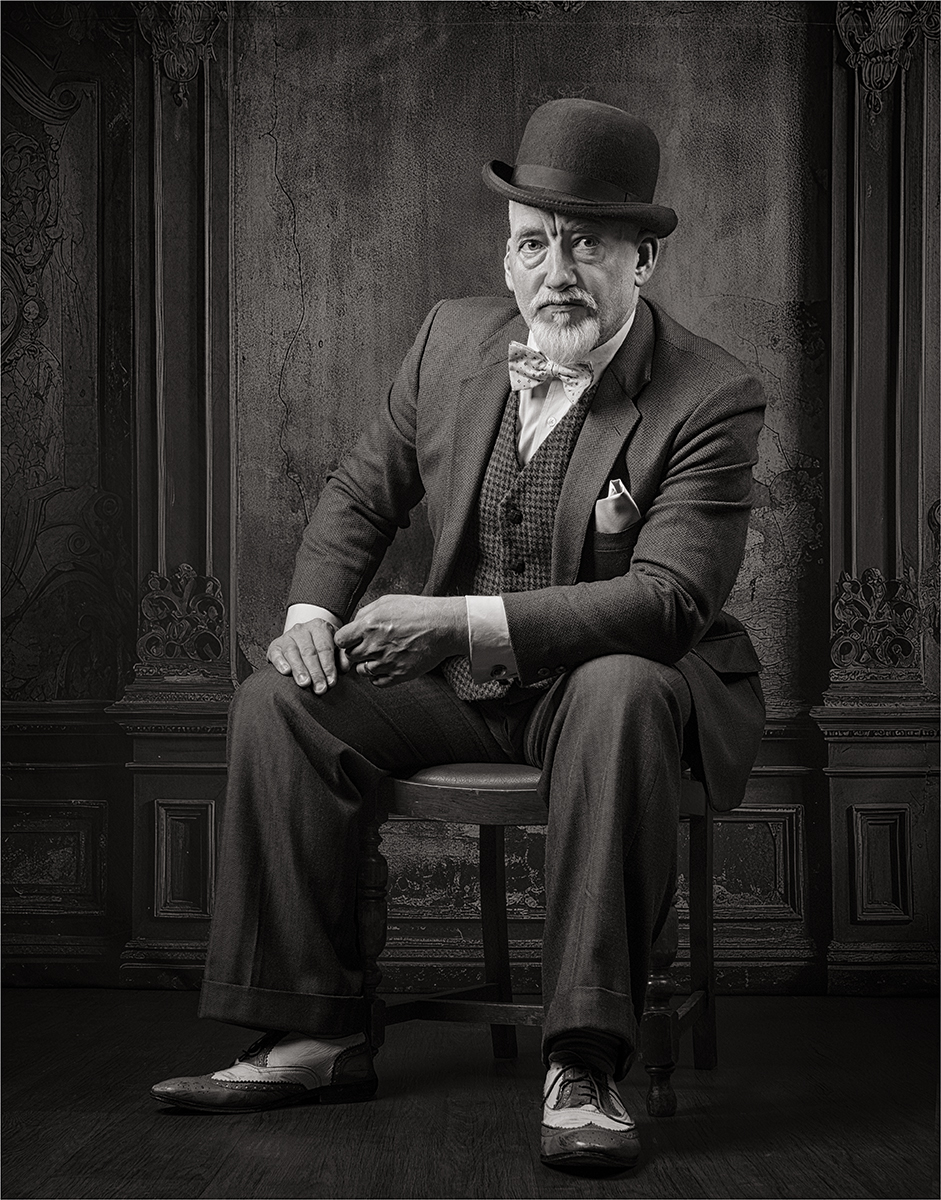 2nd Place in People Print - Dapper Gent by Carol Watson