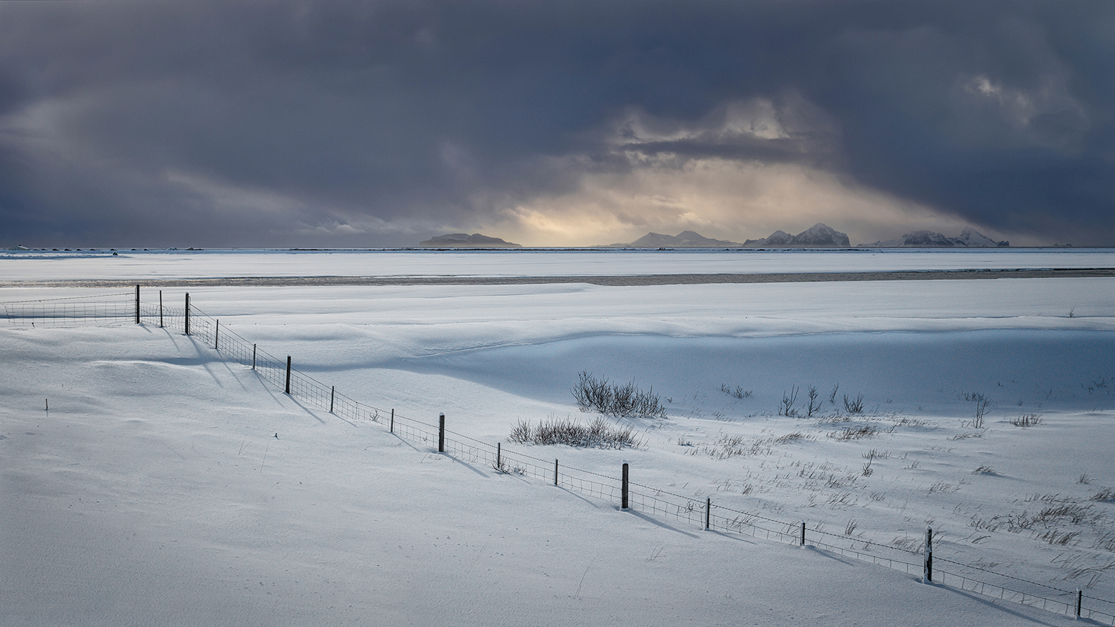 2nd Place in Scapes Digital - After The Snow Storm by Gordon Watson