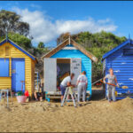 Brighton Bathing Boxes Melbourne