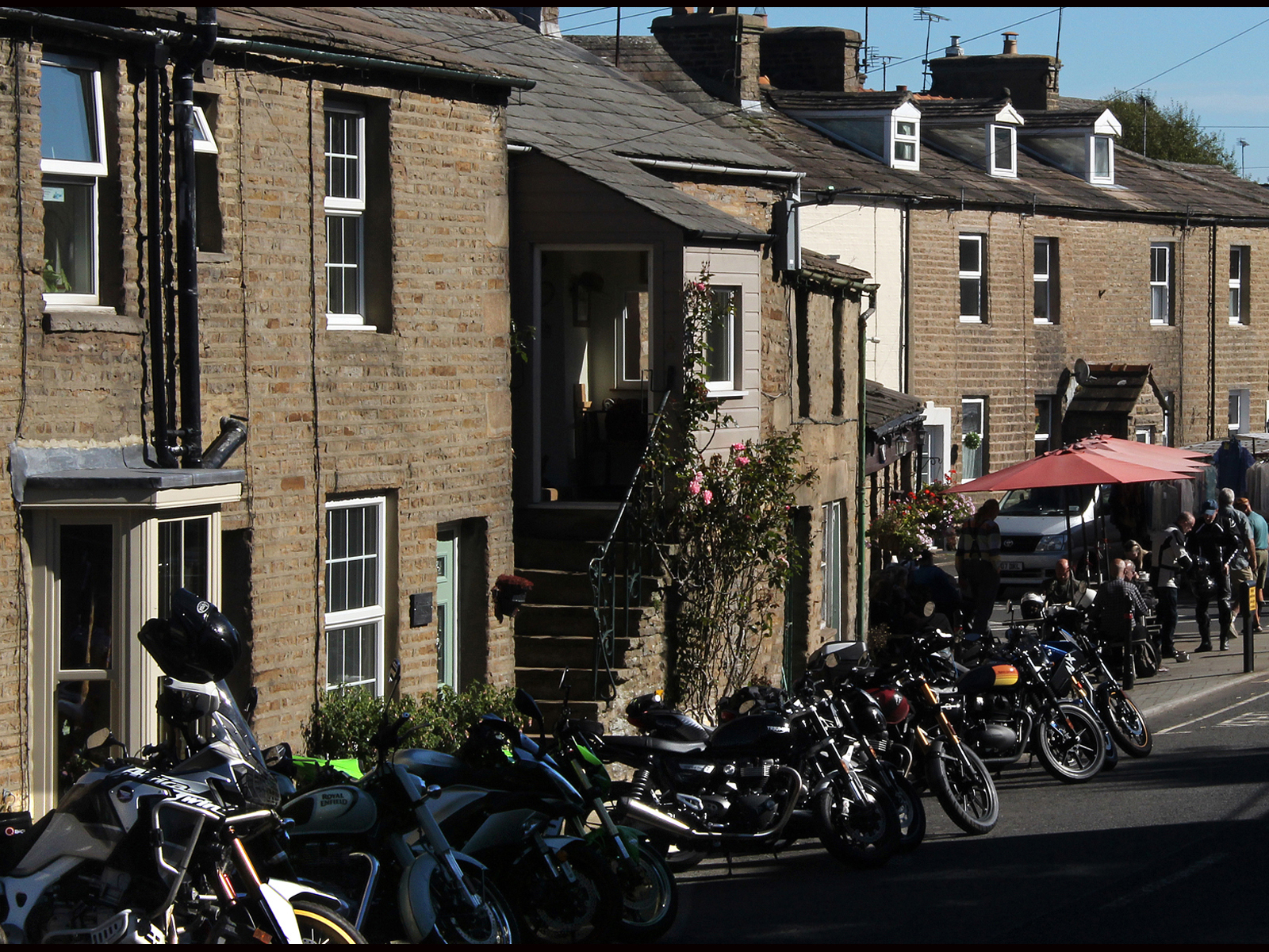 Bikers Butty Break by Mary Woodland