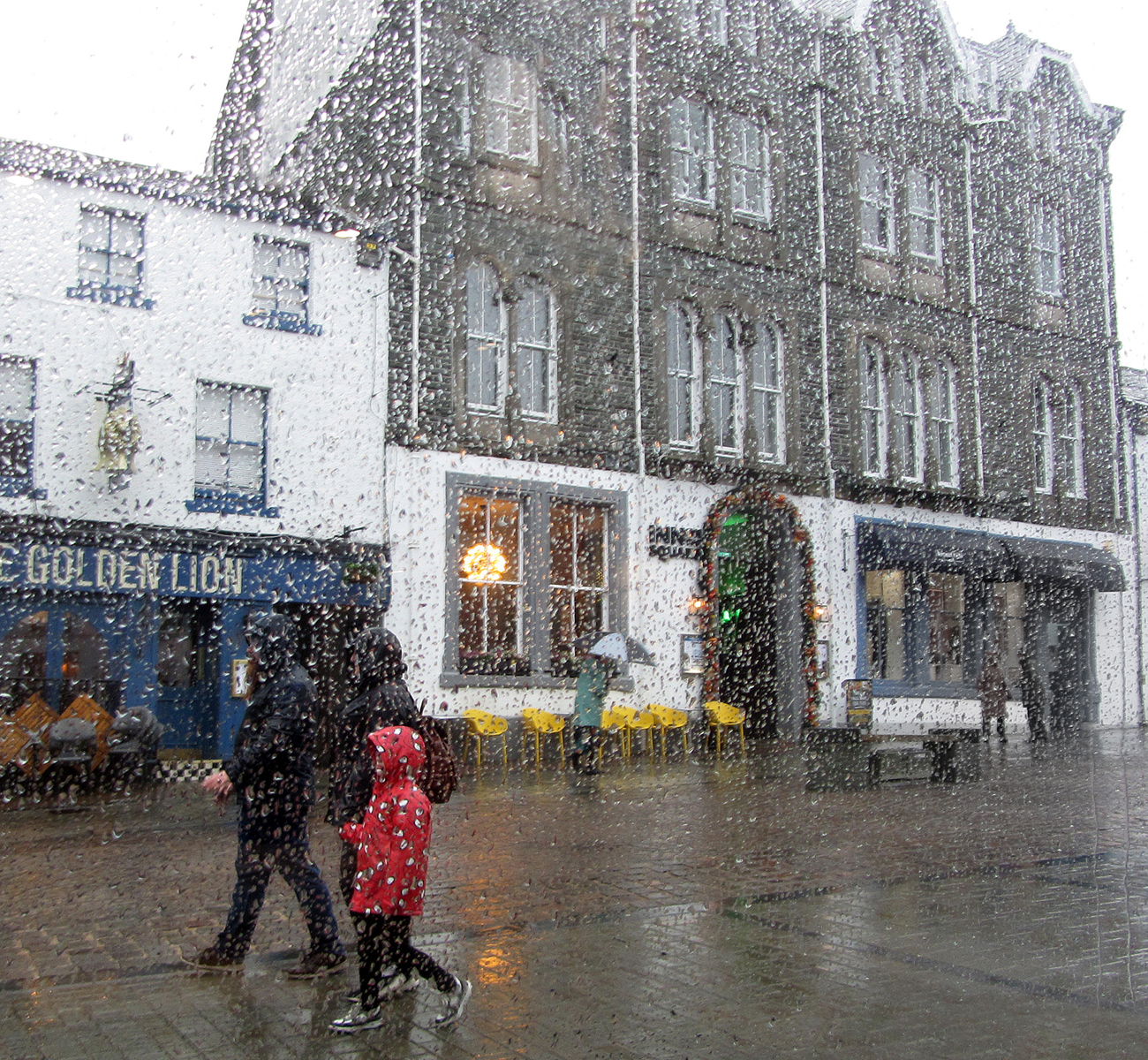 Keswick In The Rain by Mary Woodland