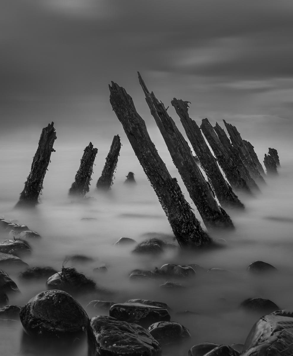 Old Groynes by Keith Orr — Score: 12 pts