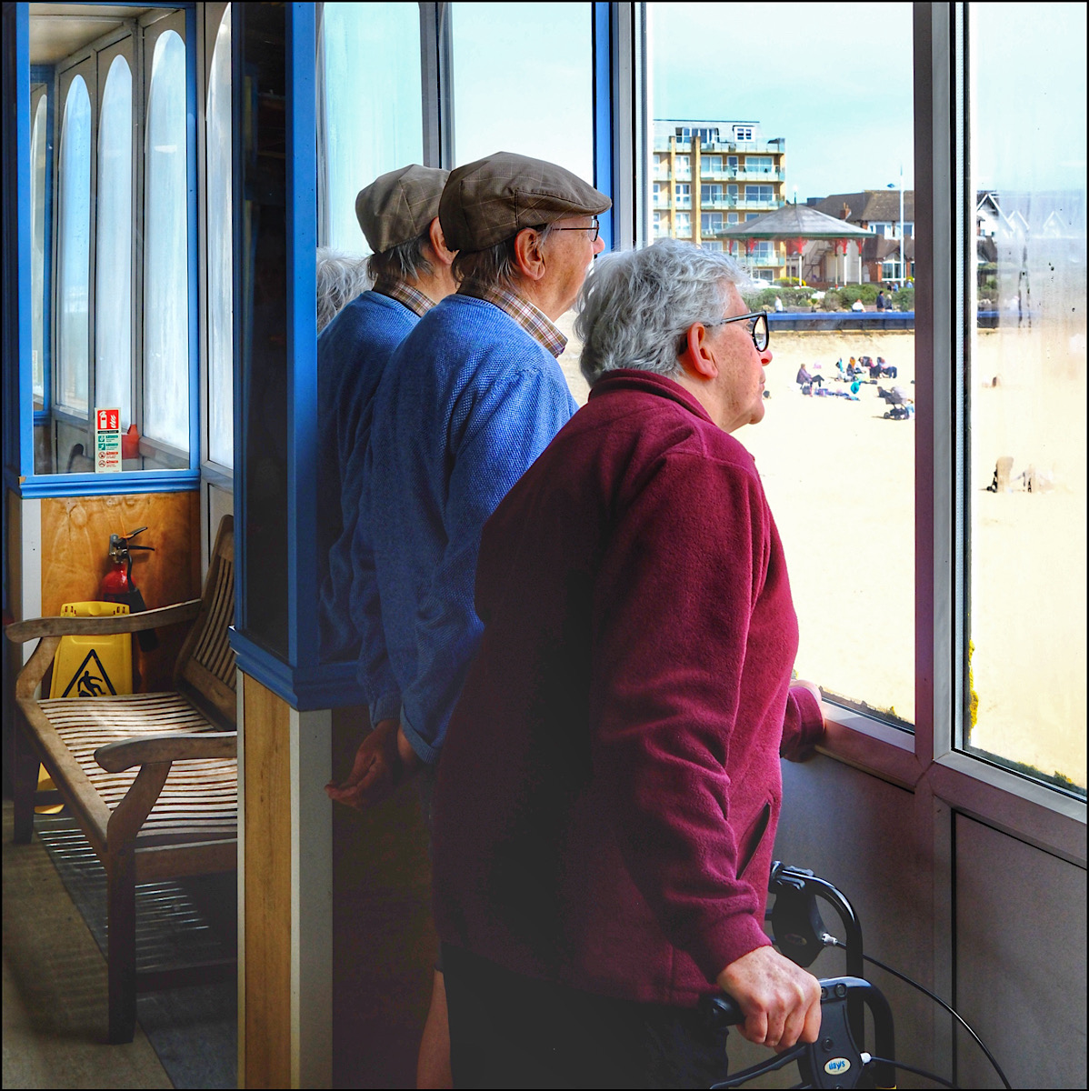 A View From The Pier by Peter Cotton — Score: 13 pts