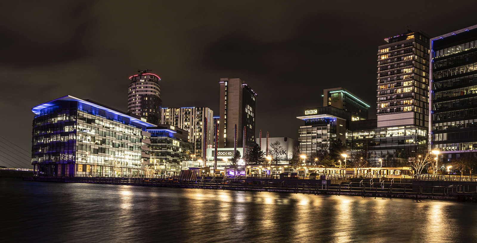 Salford Skyline by John Walmsley — Score: 18 pts