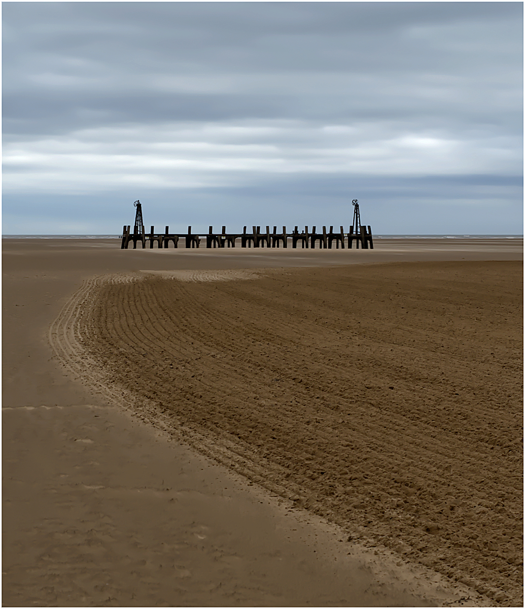 St Annes Old Jetty. by David Foreman — Score: 14 pts