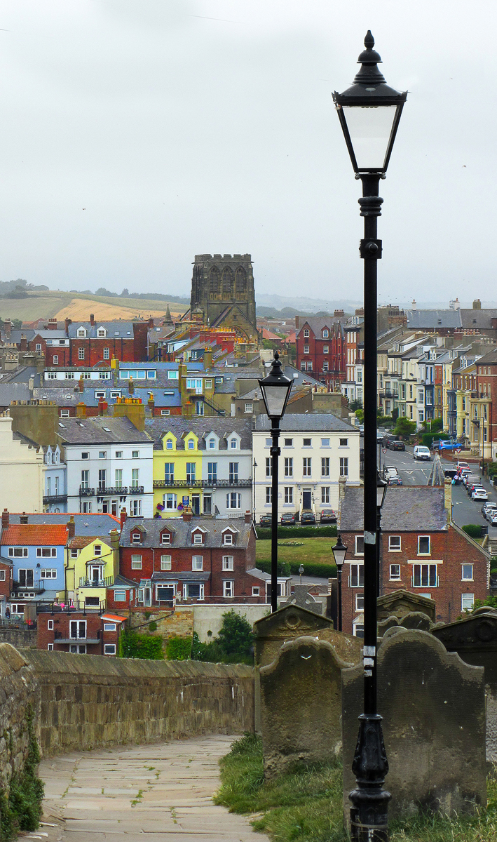 Whitby From The Abbey by Mary Woodland — Score: 15 pts