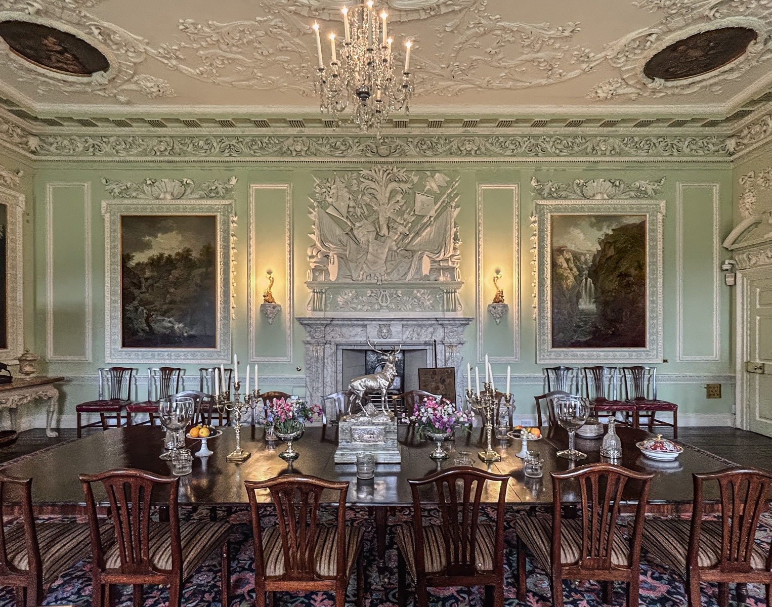 Dining Room Blair Atholl Castle by Mike Halstead — Score: 14 pts
